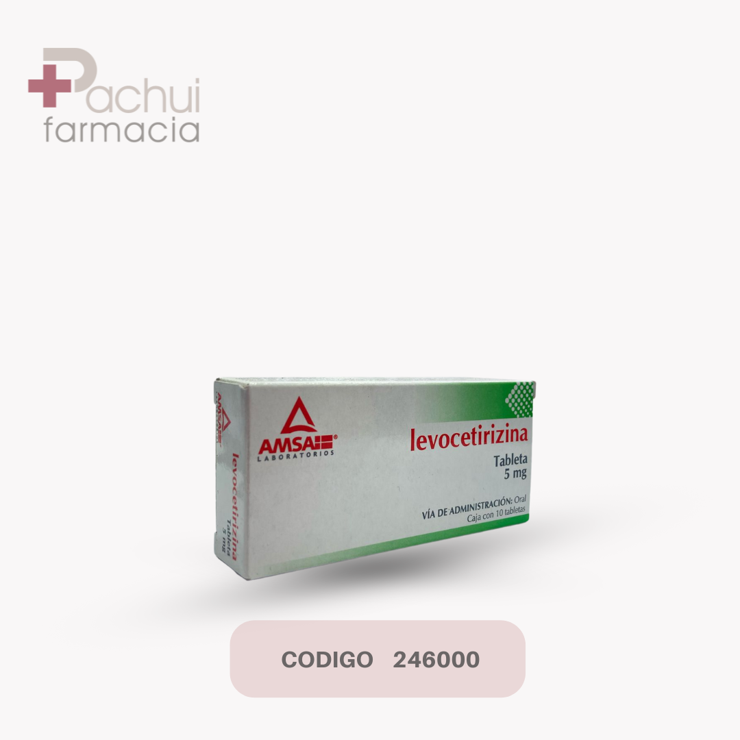 Levocetirizina 10 Tab 5 Mg