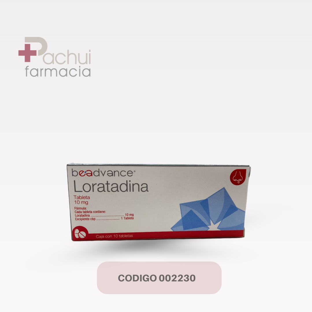 LORATADINA 10 TABLETAS 10MG