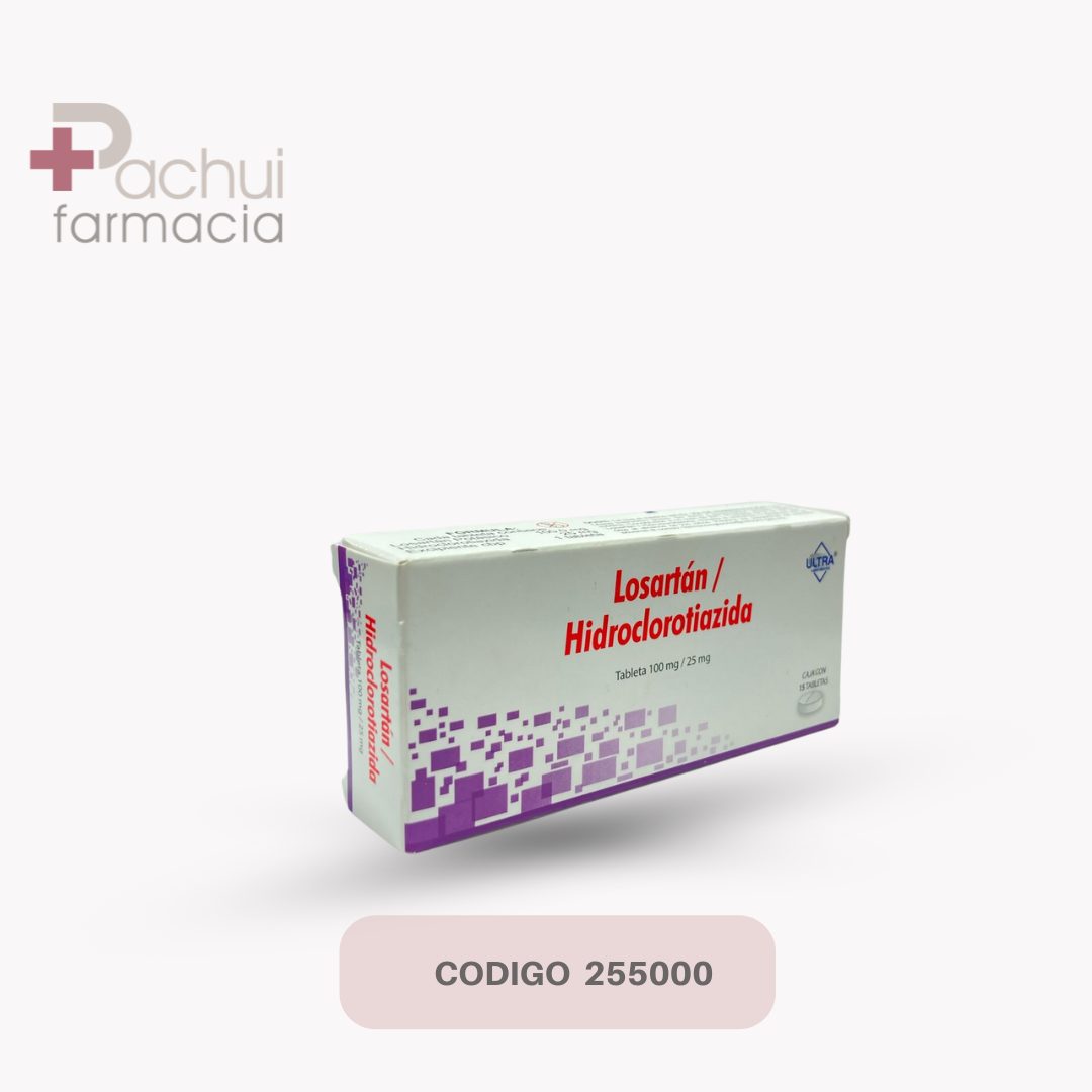 Losartan/Hidroclo 100/25 Mg C/15 Tab