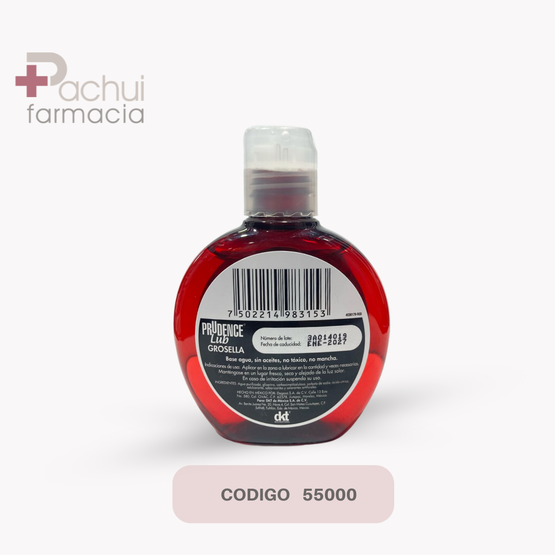 Lubricante Prudence Grosella 75 Ml