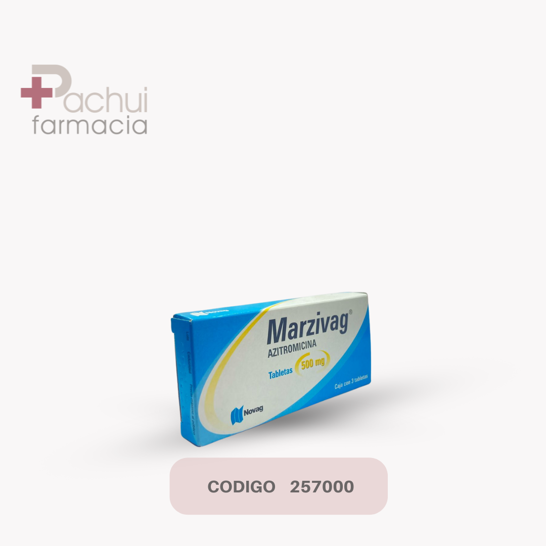 Marzivag 500 Mg C/3 Tab