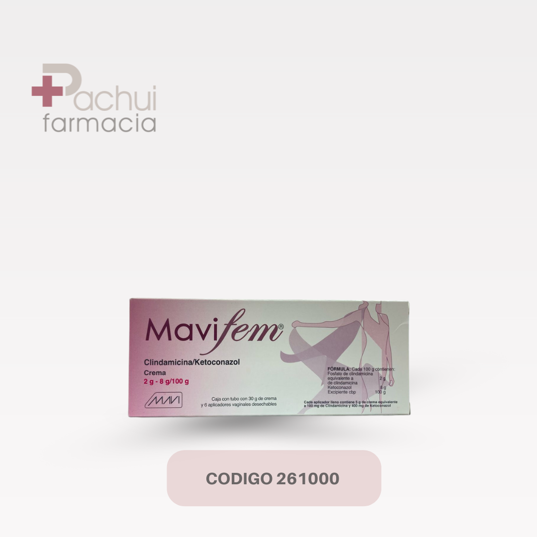Mavifem (Vag) 1 Cma/ 6 Apli 2/8 G 30 G