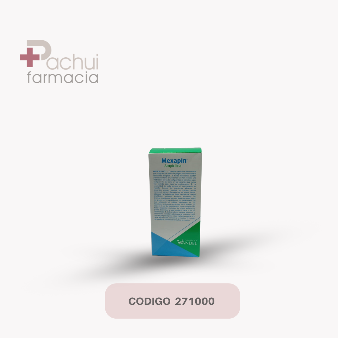 Mexapin 1 Susp 250Mg/5 60 Ml