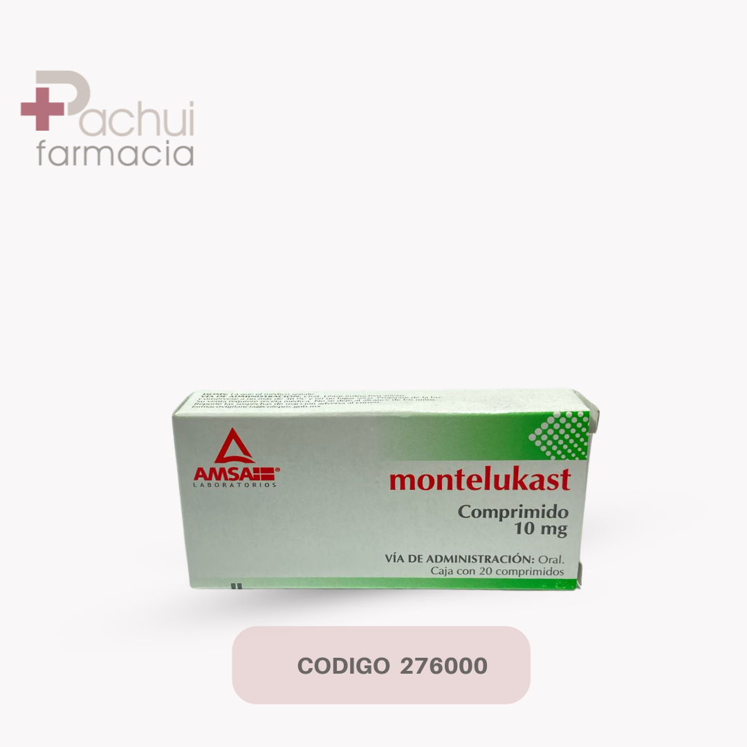 Montelukast 10 Mg C/20 Com