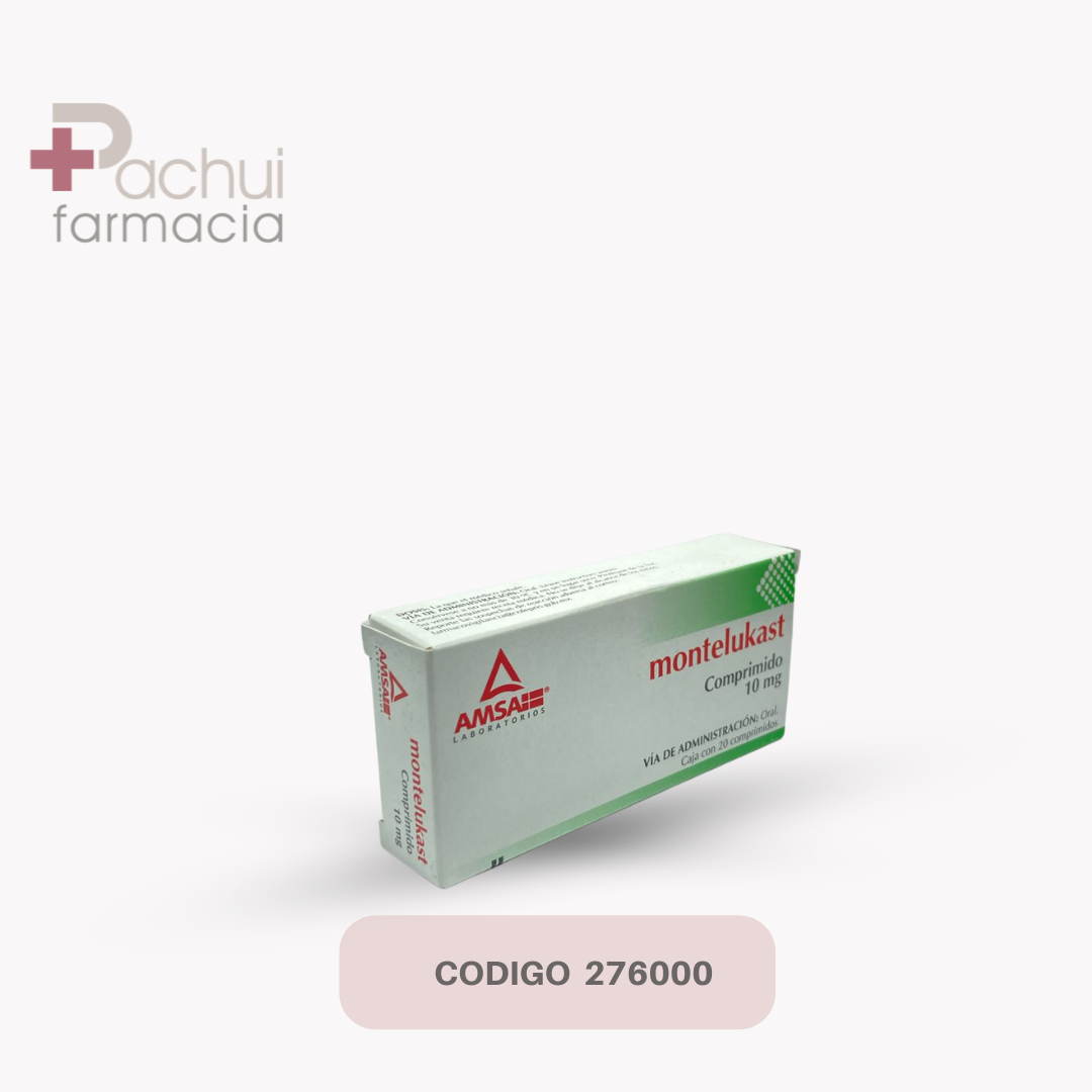 Montelukast 10 Mg C/20 Com