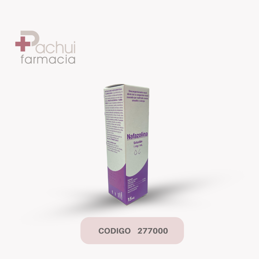 Nafazolina Grin 1 Mg Sol C/15 Ml
