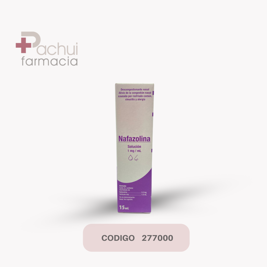 Nafazolina Grin 1 Mg Sol C/15 Ml