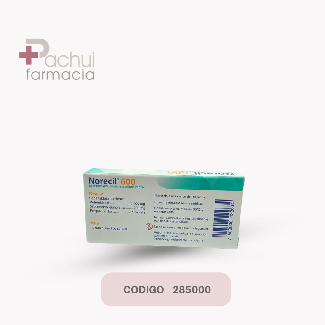 Norecil 600 20 Tab 200/400 Mg