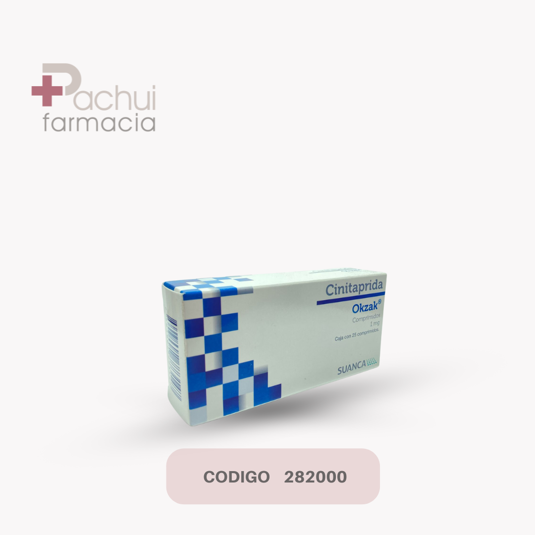 Okzak Caja Con 25 Comprimidos 1Mg