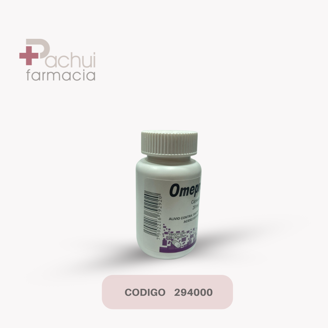 Omeprazol 20 Mg C/120 Cap