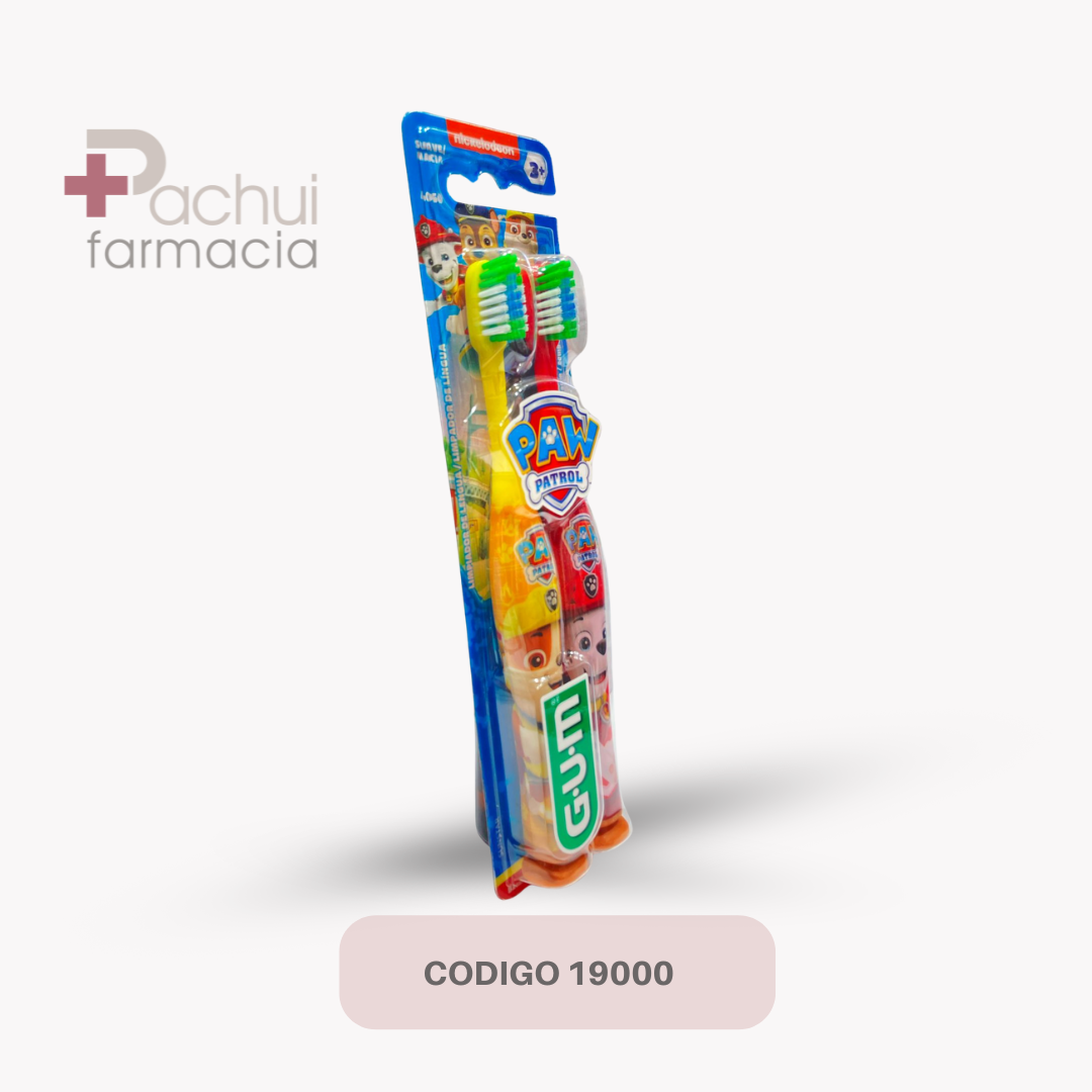 Cepillo Gum Inf Paw Patrol C/2