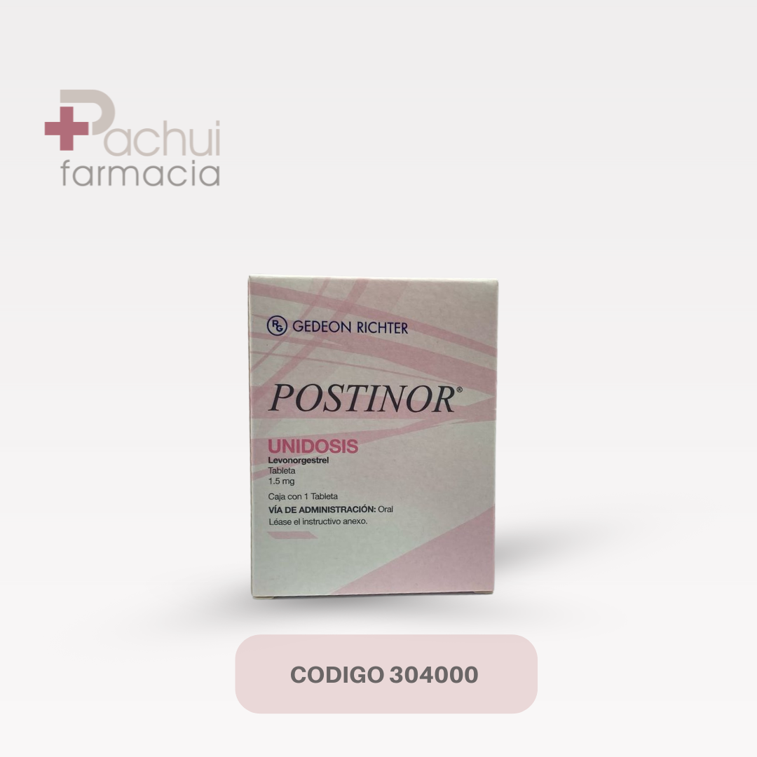 Postinor Unidosis 1.5 Mg C/1 Tab