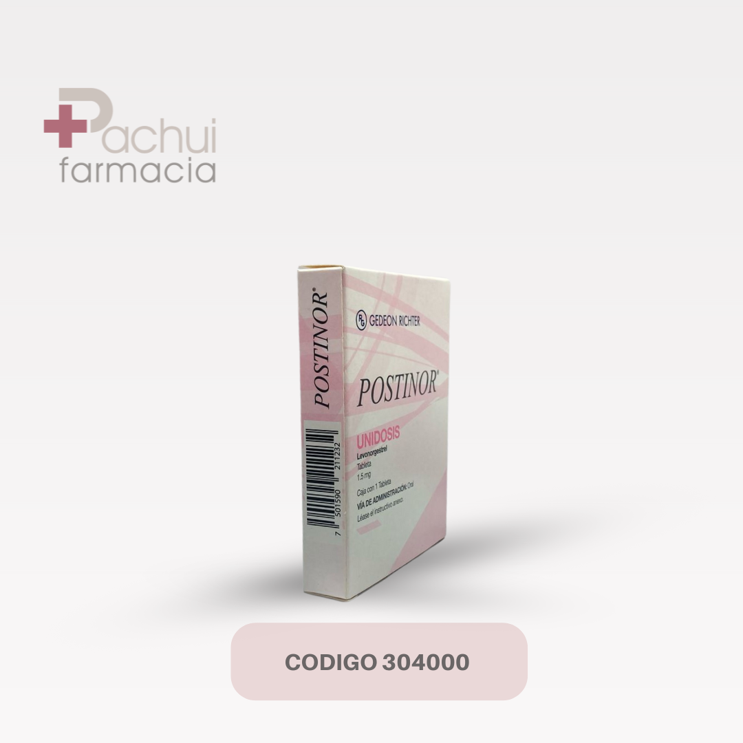 Postinor Unidosis 1.5 Mg C/1 Tab