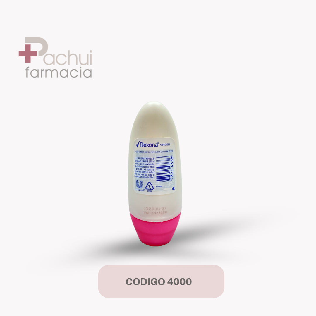 DESODORANTE REXONA ROLLON POWDER 50ML