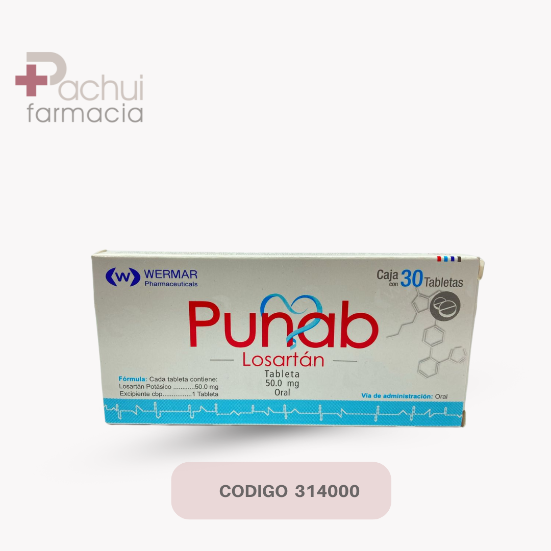 Punab 50 Mg C/30 Tab