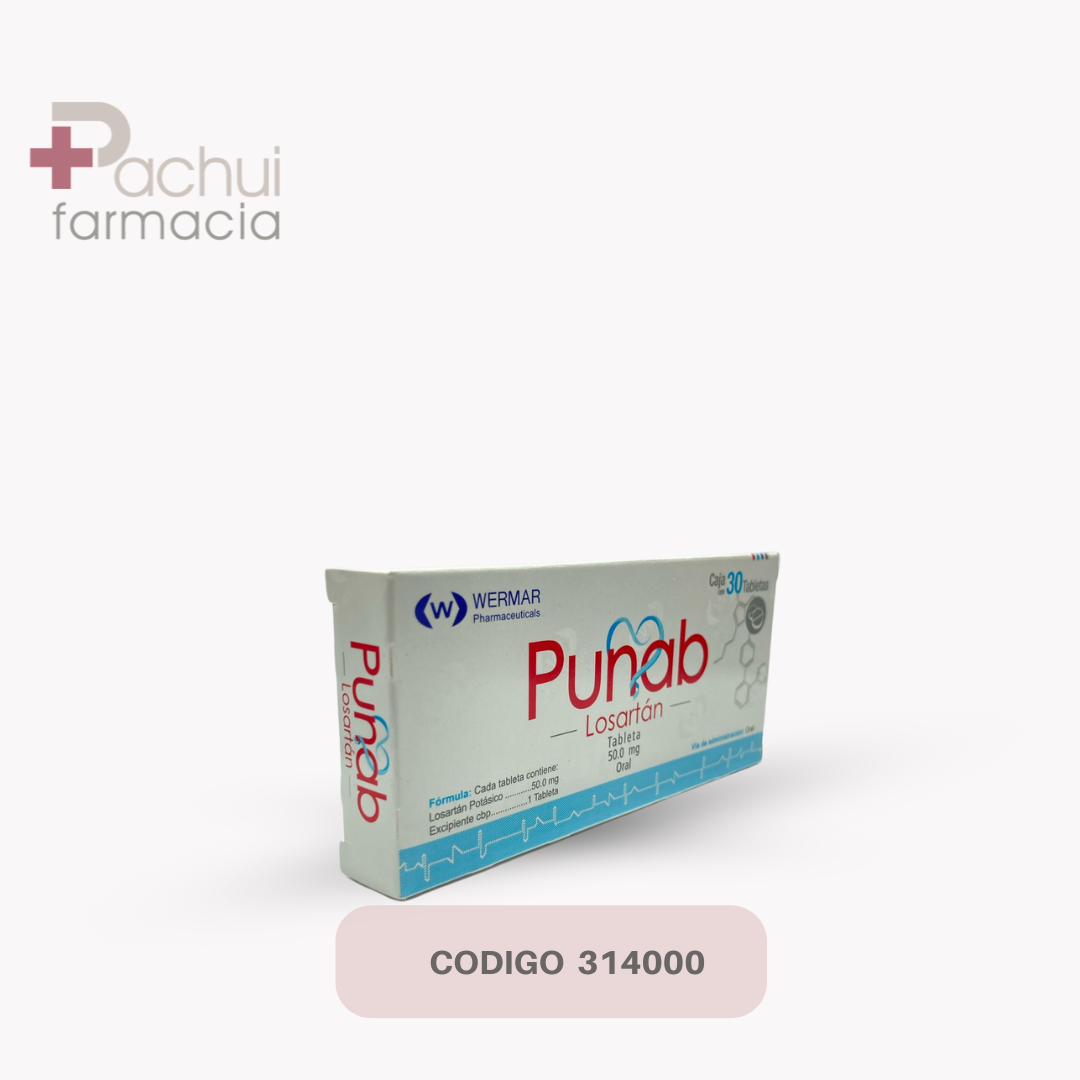 Punab 50 Mg C/30 Tab