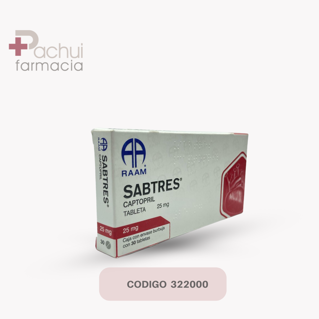 Sabtres 25 Mg C/30 Tab