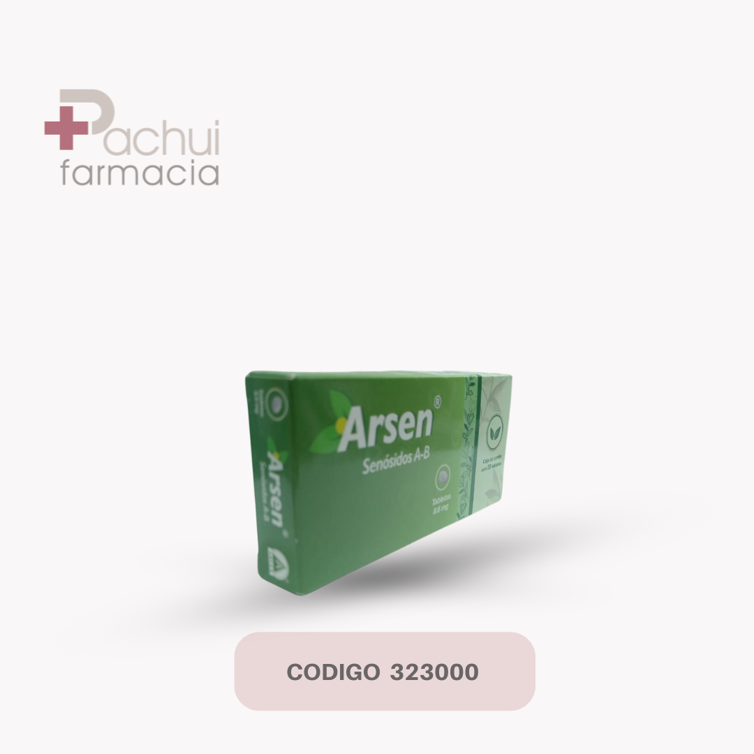 Senosidos A B Arsen 8.6 Mg C/20 Tab