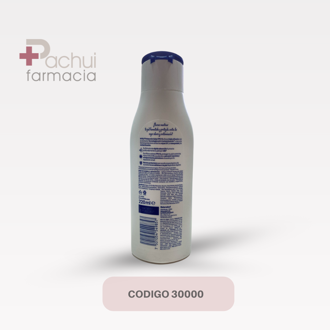 CREMA NIVEA BODY PROT SOLAR UV 220ML