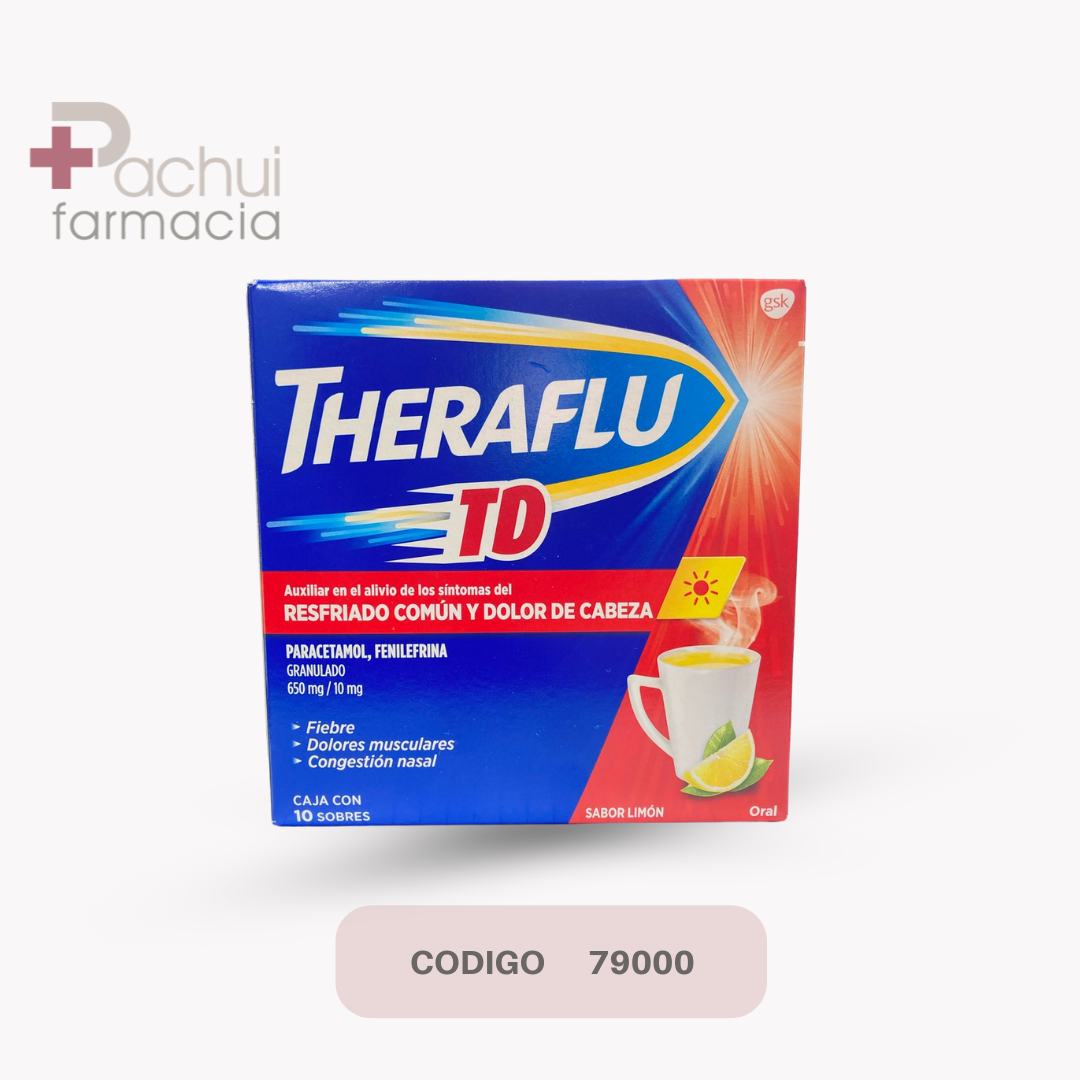 THERAFLU TD ROJO SOB C/10