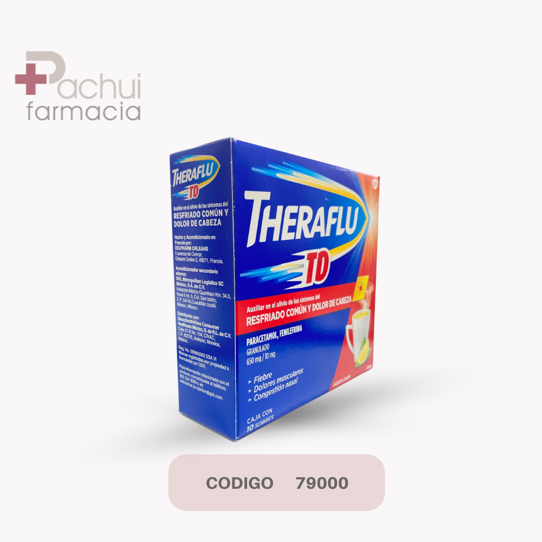 THERAFLU TD ROJO SOB C/10
