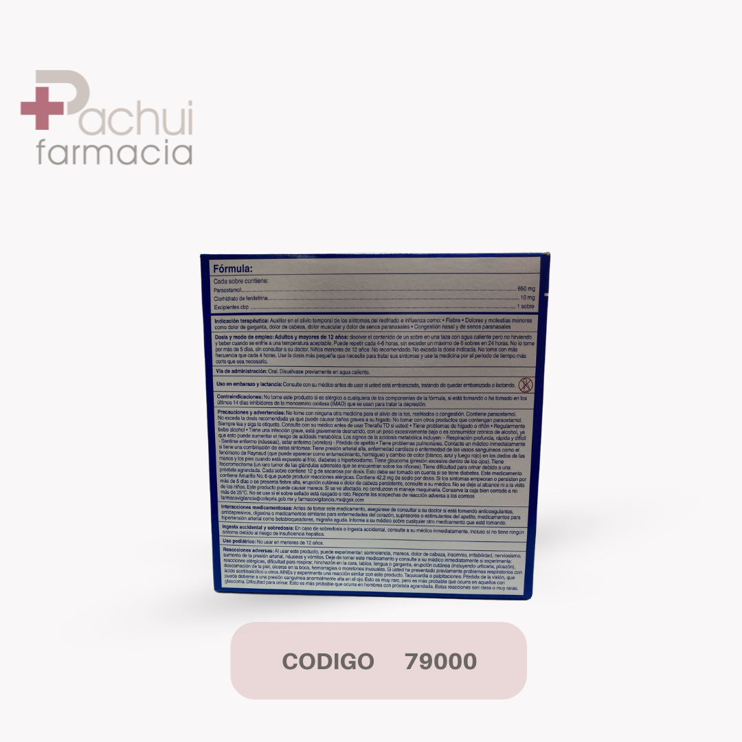 THERAFLU TD ROJO SOB C/10