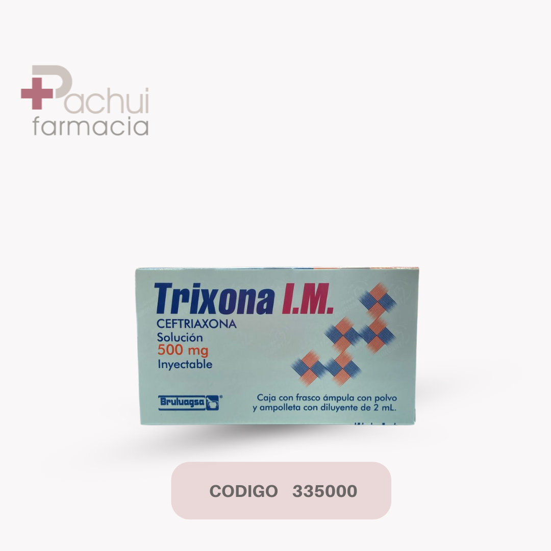 Trixona Im 500 Mg Sol Inv C/1 Amp 2 Ml