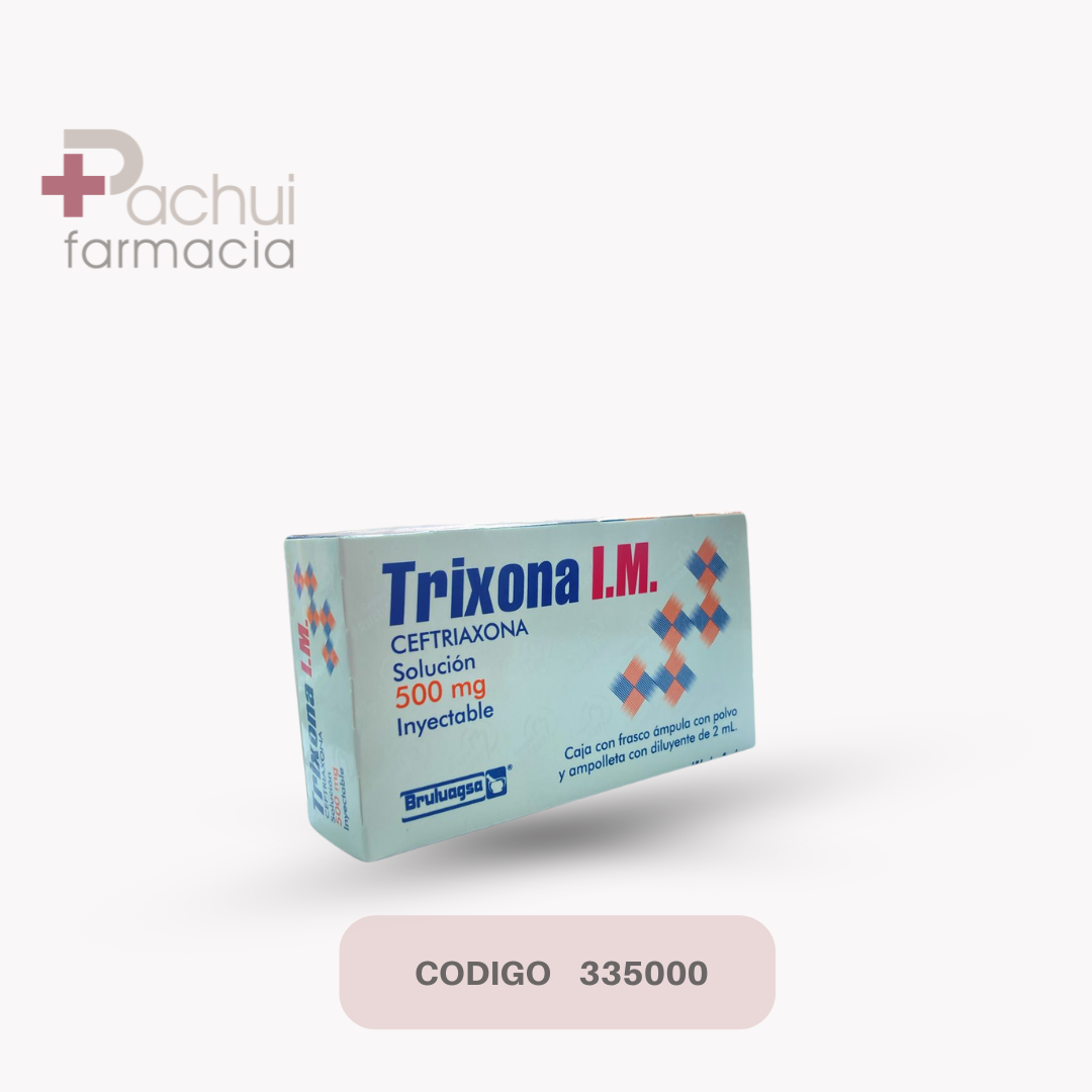 Trixona Im 500 Mg Sol Inv C/1 Amp 2 Ml