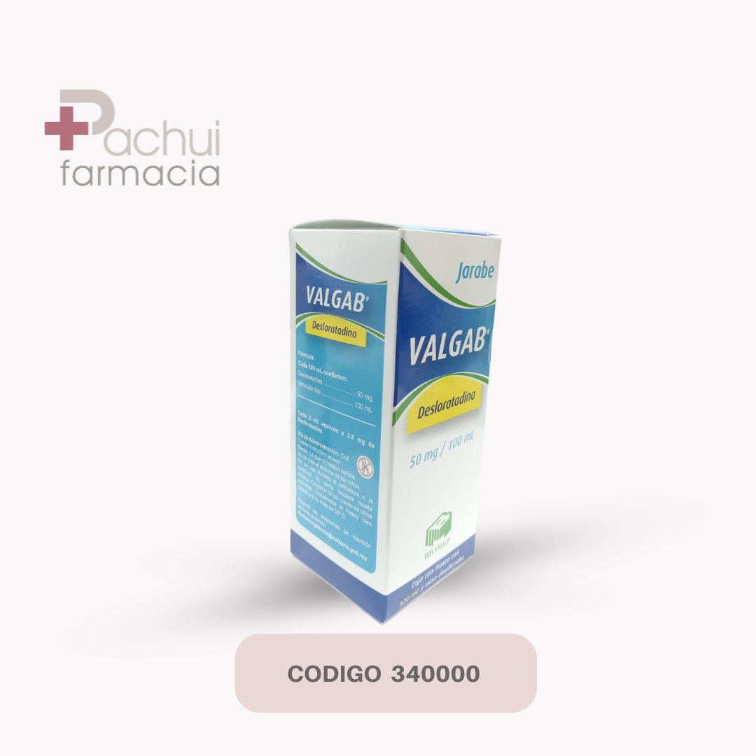 Valgab 1 Jbe 50Mg/120 Ml