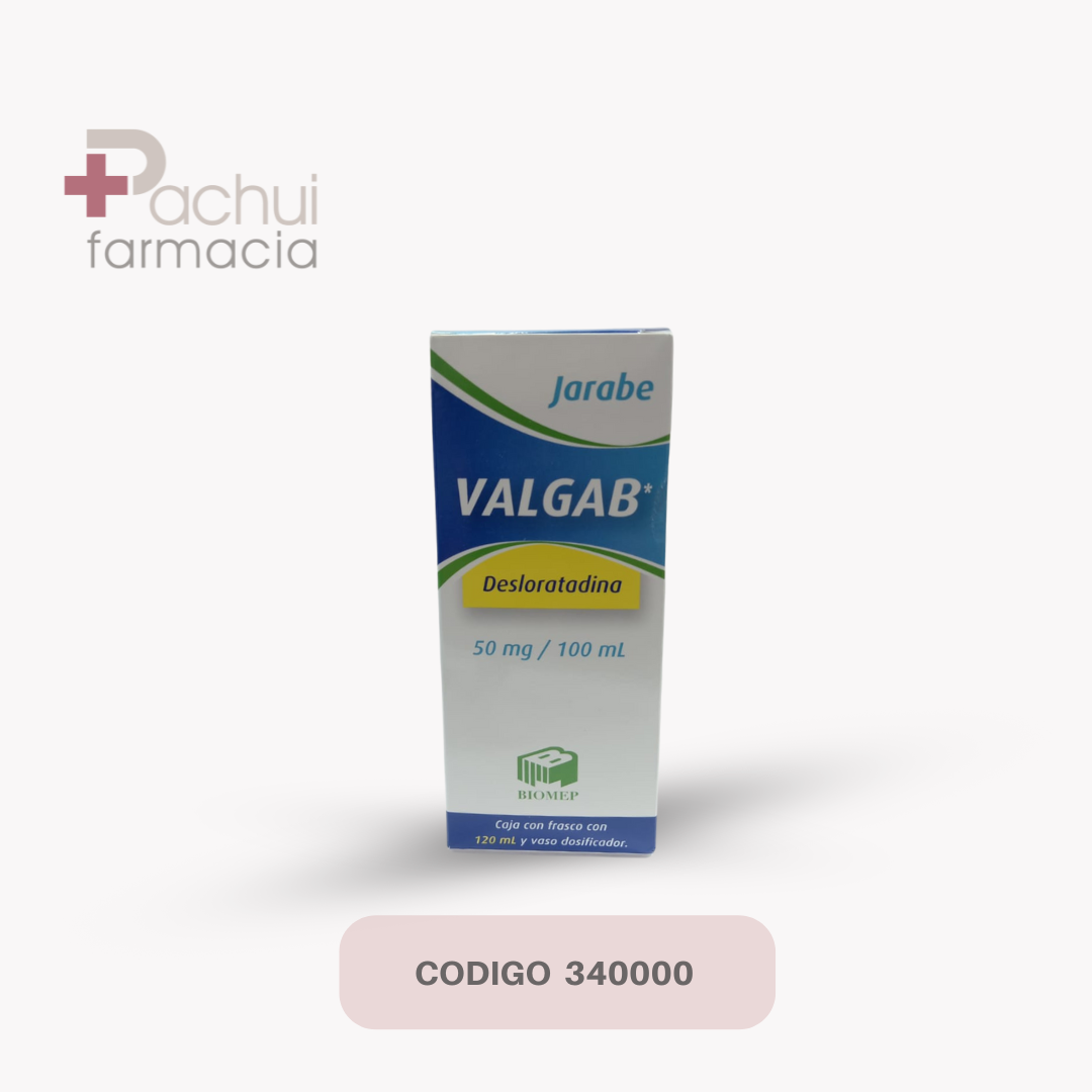 Valgab 1 Jbe 50Mg/120 Ml