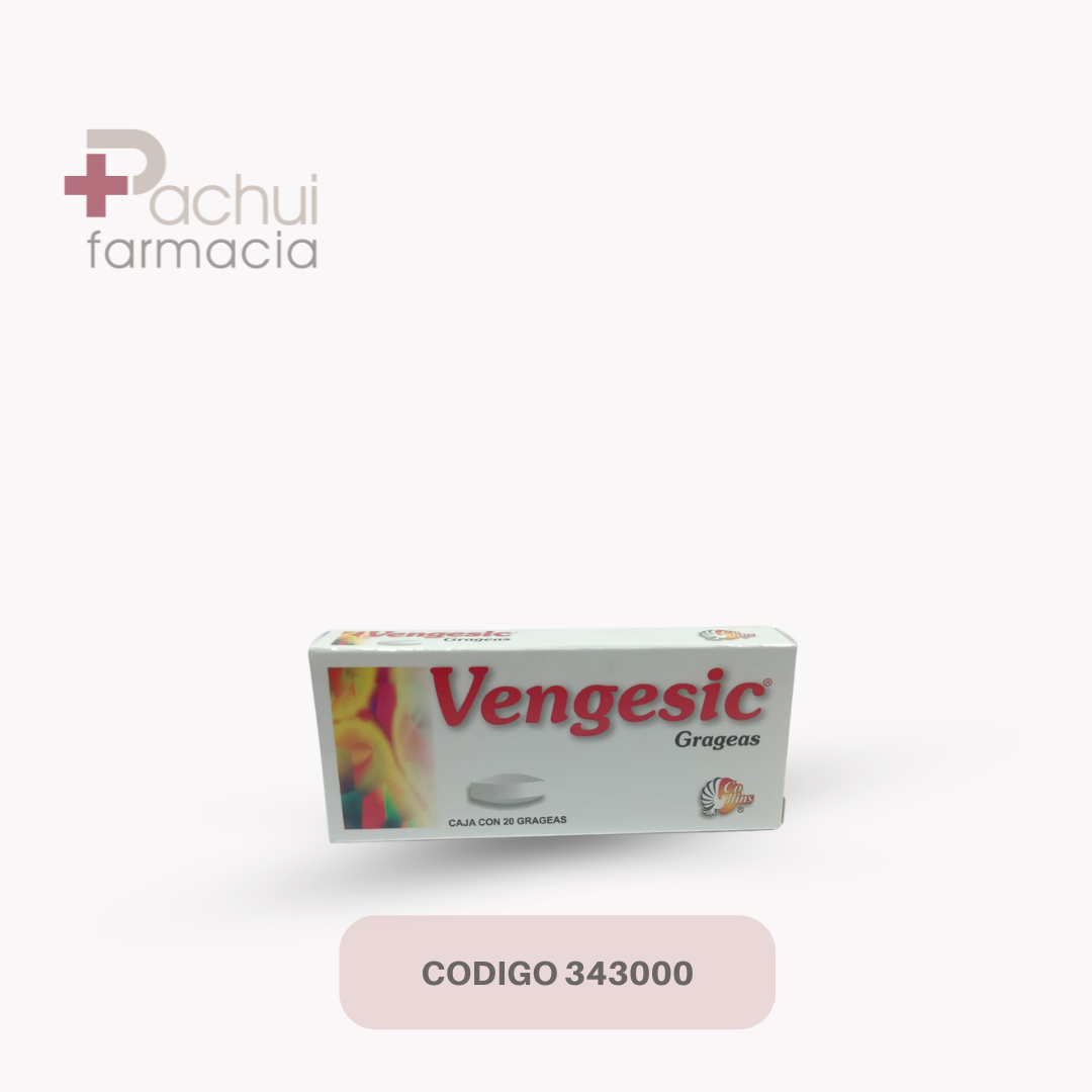 Vengesic 20 Grag 200/100/0.5 Mg