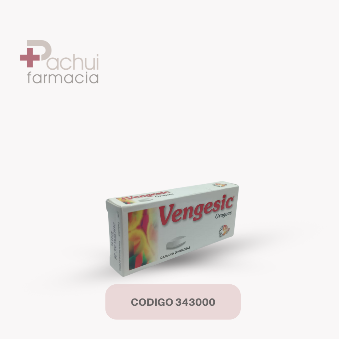 Vengesic 20 Grag 200/100/0.5 Mg