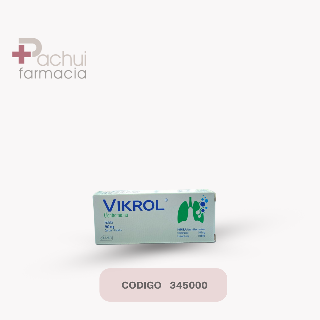 Vikrol 500 Mg C/10 Tab
