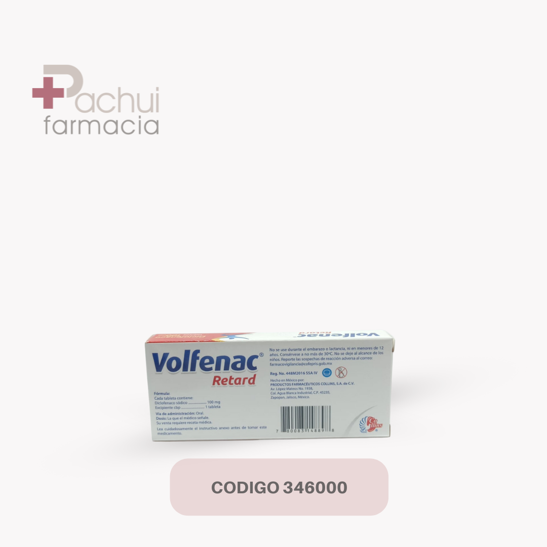 Volfenac Retard 100 Mg C/20 Tab