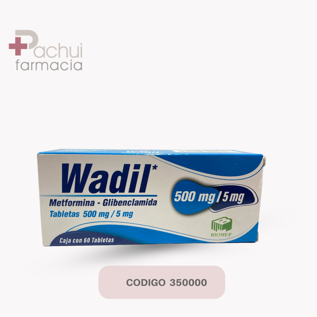 Wadil 500/5 Mg C/60 Tab