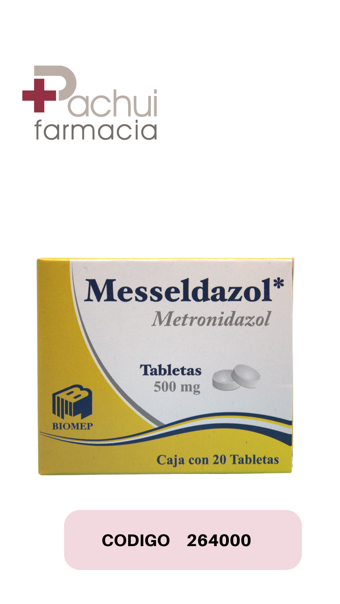 Messeldazol 20 Tab 500 Mg