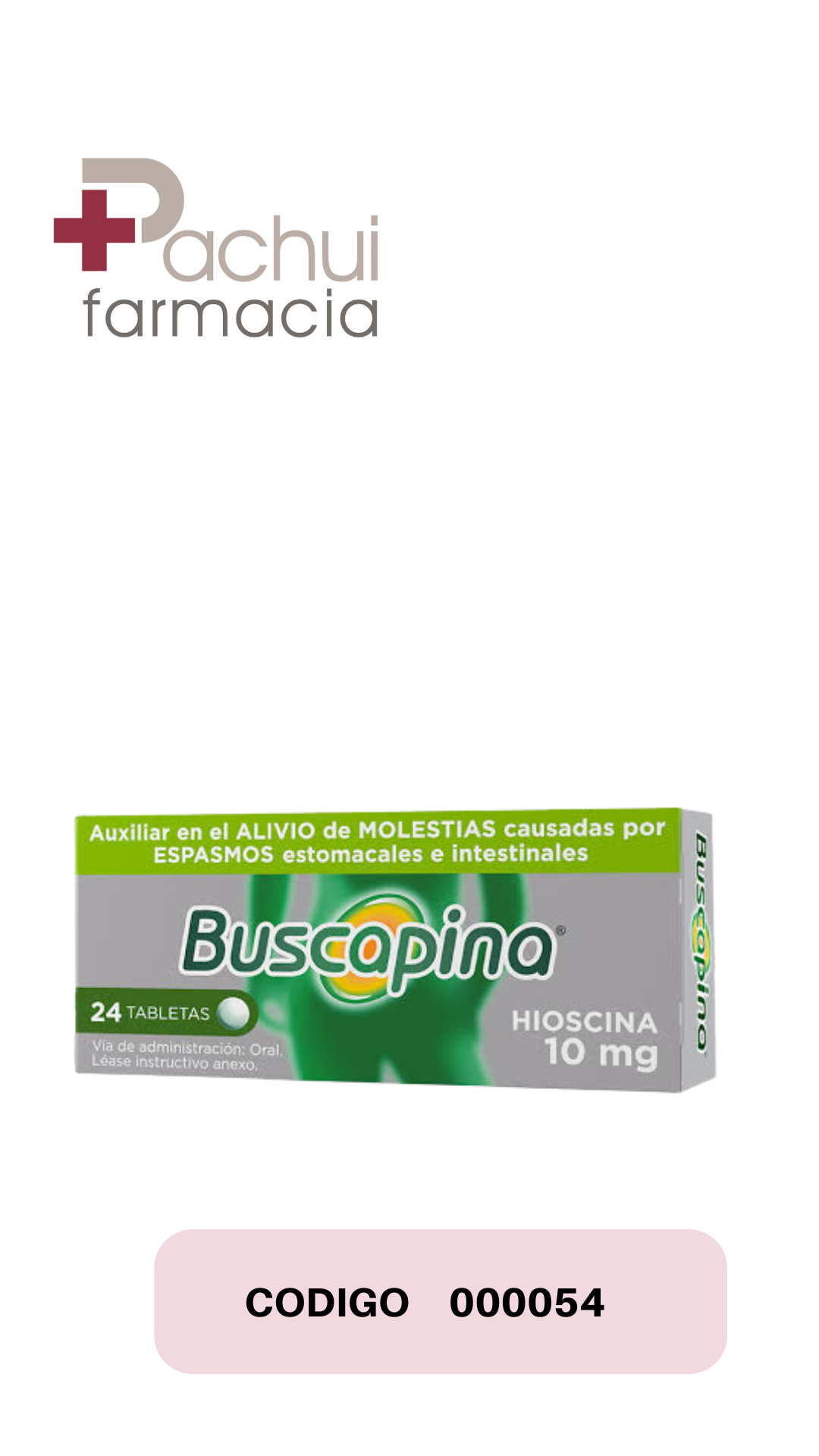 Buscapina 10mg c/24 tabs