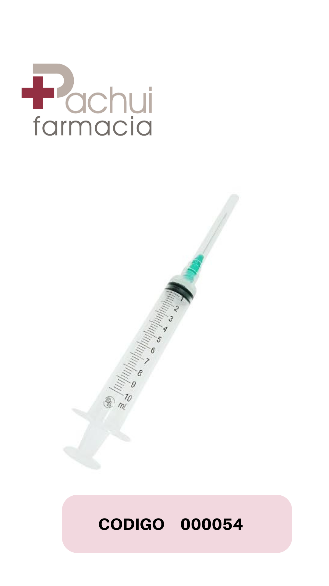 Jeringa 10 ml