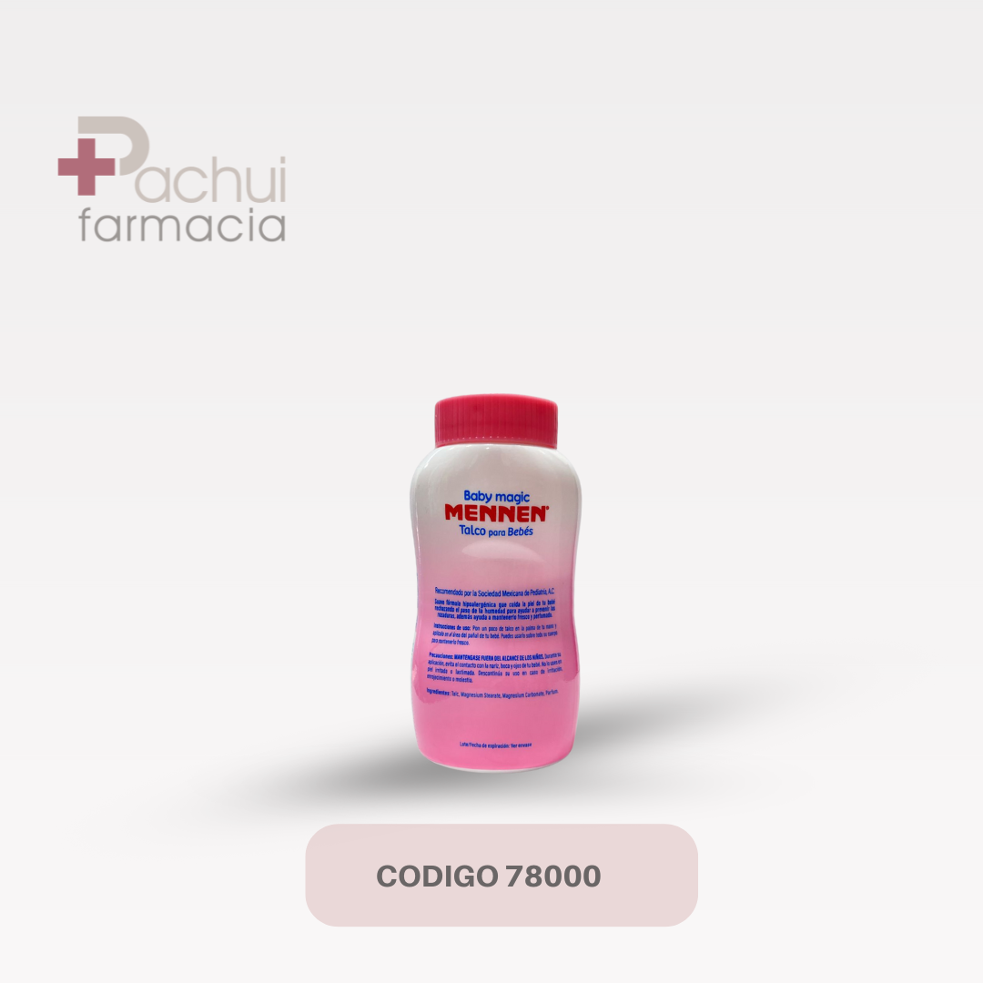 Talco Mennen Rosa 100 Gr
