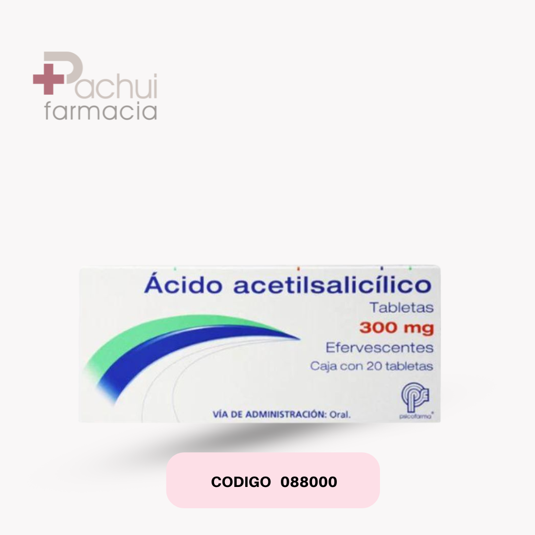 Acido Acetilsalicilico Ef 20 Tab 500 Mg