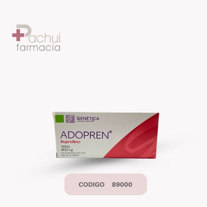 Adopren 400 Mg C/10 Tab
