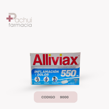 Alliviax 550 Mg Tab C/10