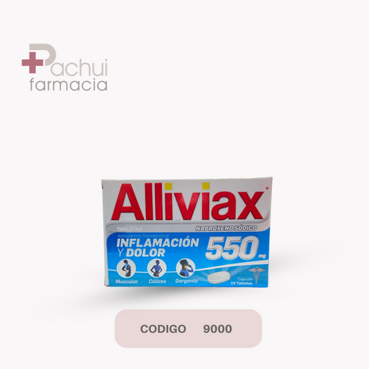 Alliviax 550 Mg Tab C/10