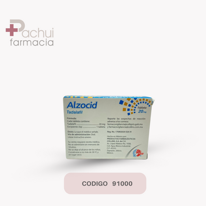 Alzocid 20 Mg C/8 Tab
