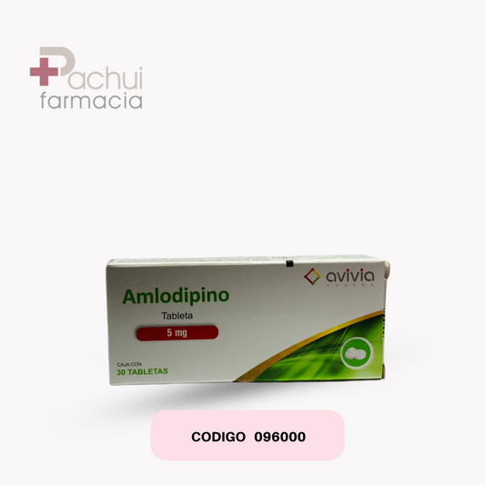 Amlodipino 30 Tab 5 Mg