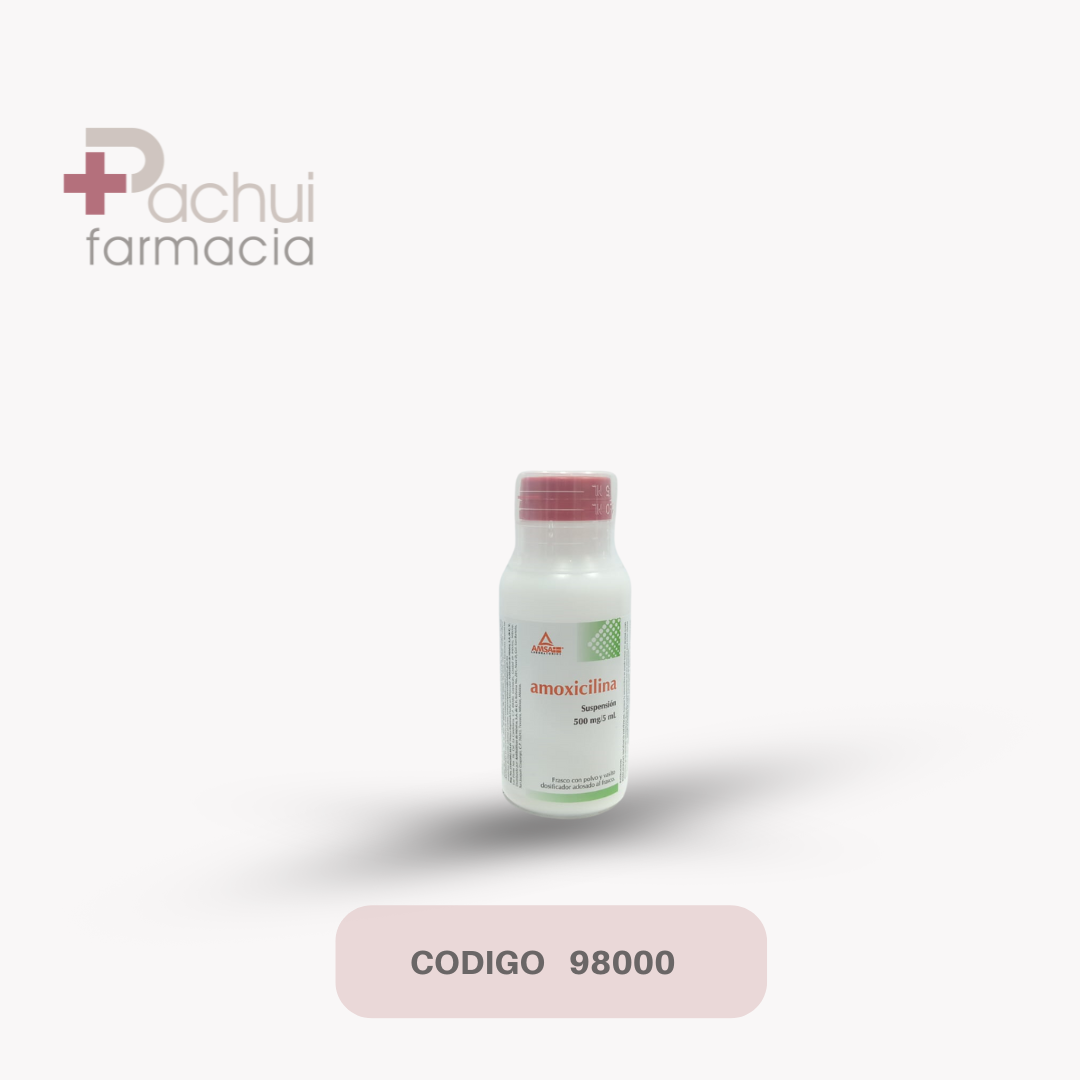 Amoxicilina 500 Mg/5 Ml Sus C/75 Ml