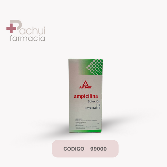 Ampicilina 1 G Sol Iny C/1 Amp