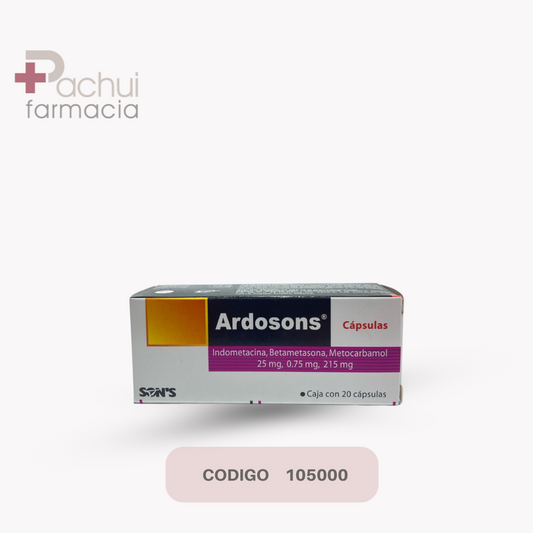 Ardosons 215/25/0.75 Mg C/20 Cap