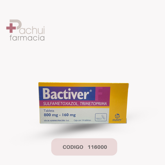 Bactiver F 14 Tab 160/800 Mg