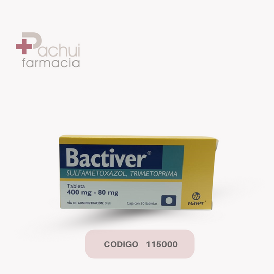 Bactiver 20 Tab 400/80 Mg